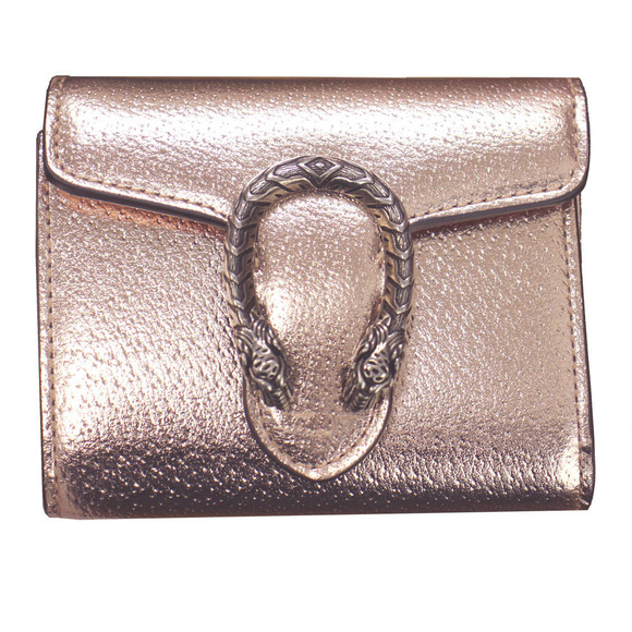 Gucci Tri White Dionysus Leather Bron Wallet - Picture 1 of 4
